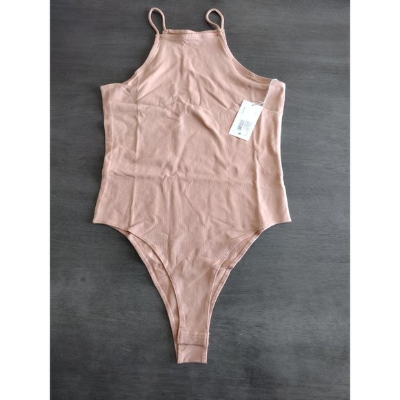 a. new day: Tan Bodysuit - Picture 1 of 3